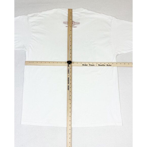 Vintage American Perfecto Cigars T-shirt White XL Smoking - Picture 7 of 9